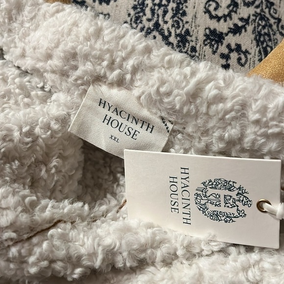 NWT Tuckernuck Hyacinth House Crosby Shearling Vest Tan NWT XXL - Picture 5 of 7